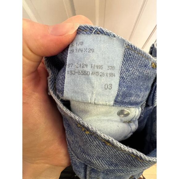 Lee Denim Riders Vintage Women's 29 X 29 in Jeans 90s Style High Rise Tapered - Picture 10 of 12